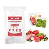 Vacuum Sealer Bags – BPA-Free, Heavy Duty Food Saver Bags for Sous Vide, Meal Prep & Freezer Storage (30 Bags, 2 Sizes) Kayiant