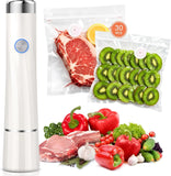 Kayiant Handheld Vacuum Sealer for Food – 80kPa Suction, 5-Second Seal, 30 BPA-Free Bags Included Kayiant
